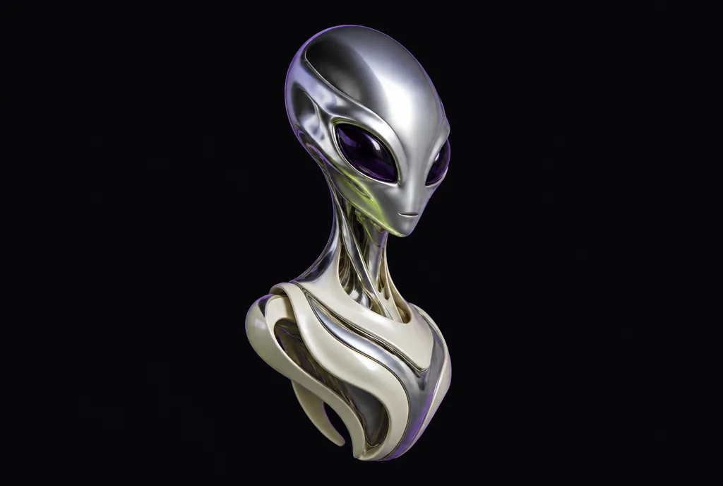 A—, Alien DC’s original chrome Alien guide