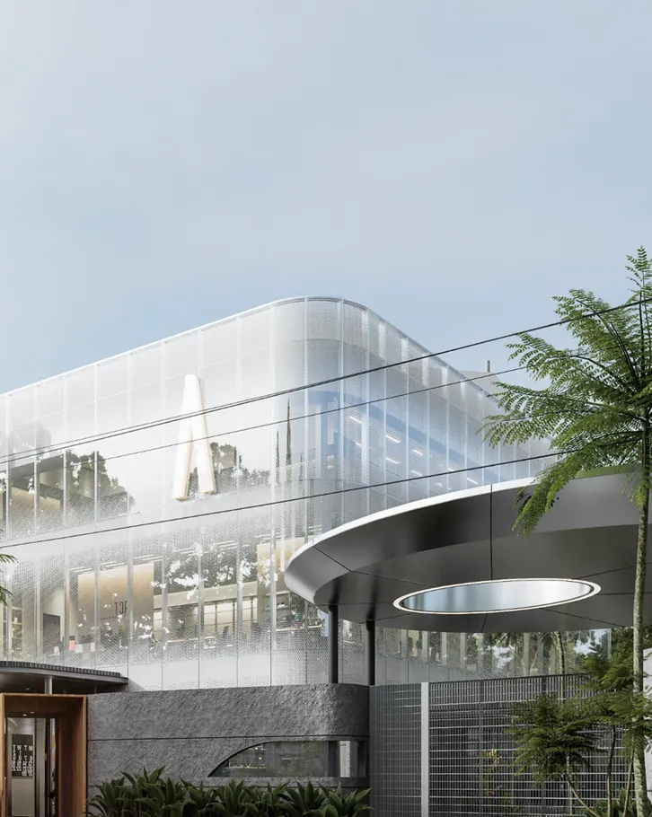 Alien DC Headquarters, design visualisation