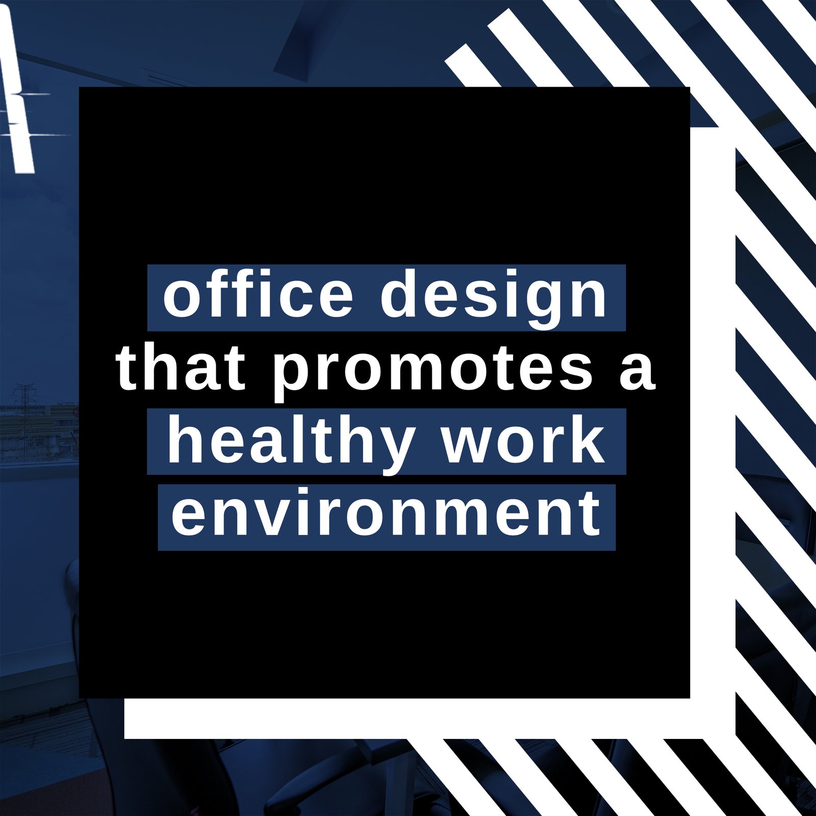 What does a healthy office would look like?