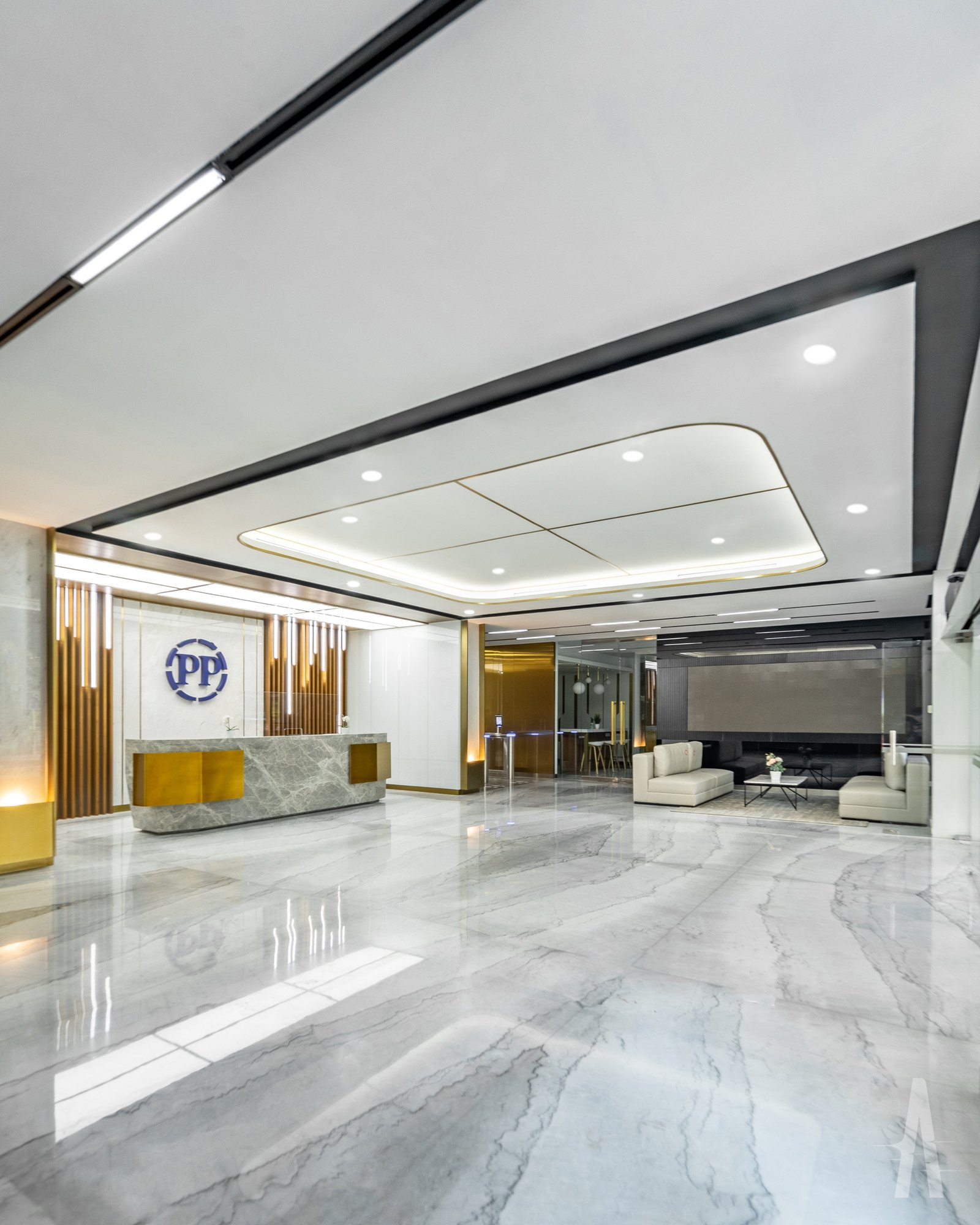 Completed Project: PP Office Lobby, Jakarta