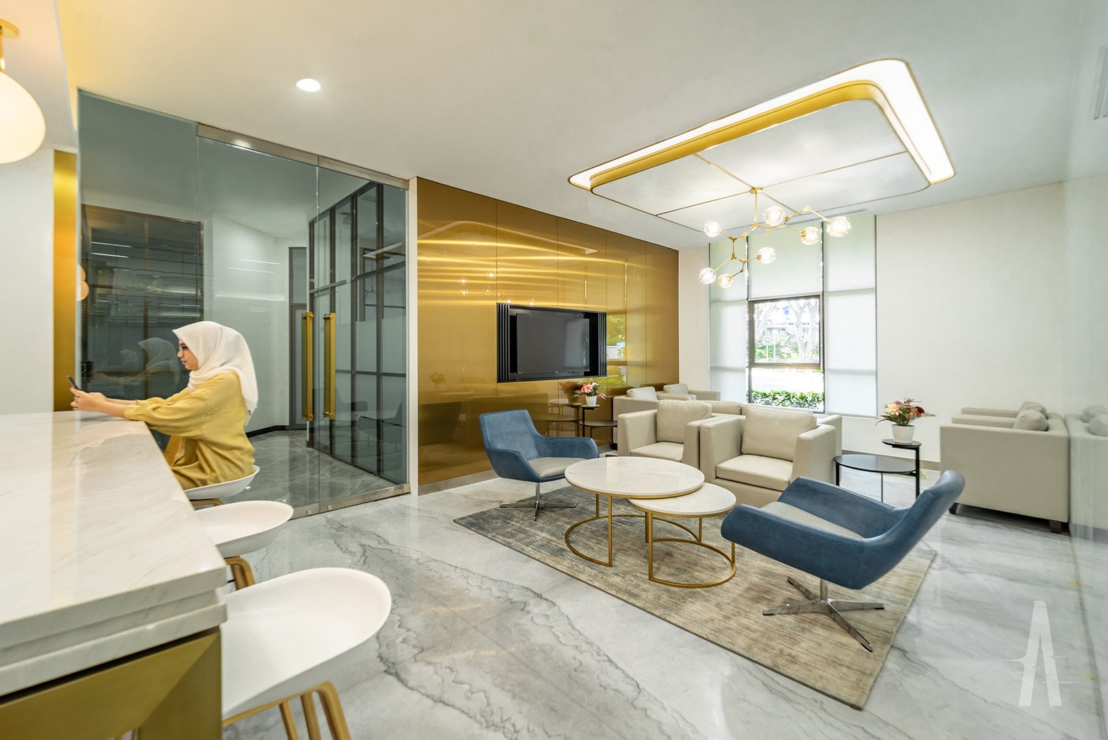 Completed Project: PP Office Lobby, Jakarta