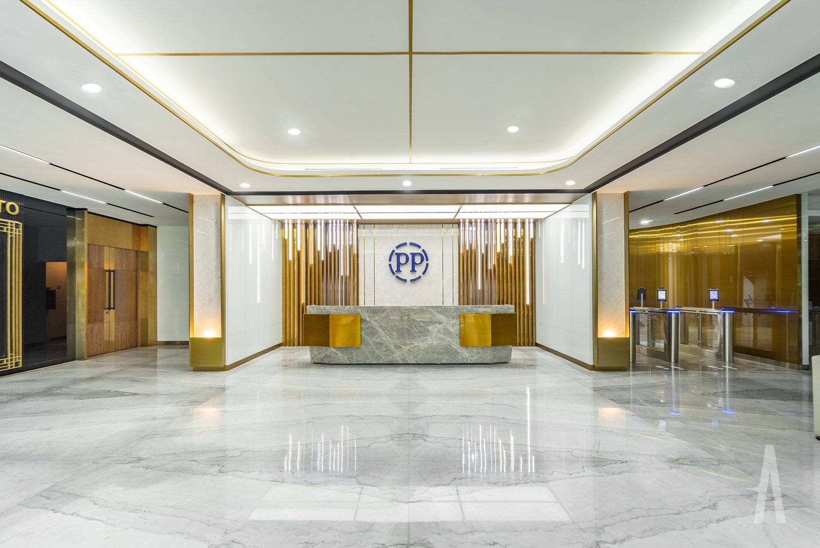 Completed Project: PP Office Lobby, Jakarta