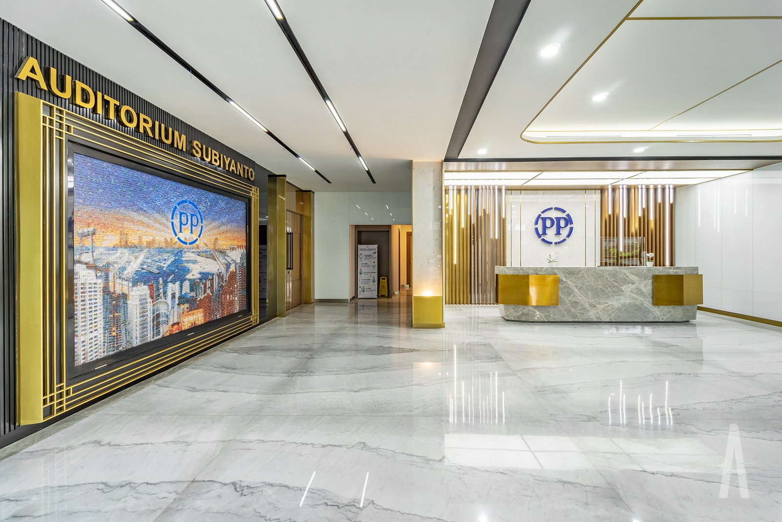 Completed Project: PP Office Lobby, Jakarta