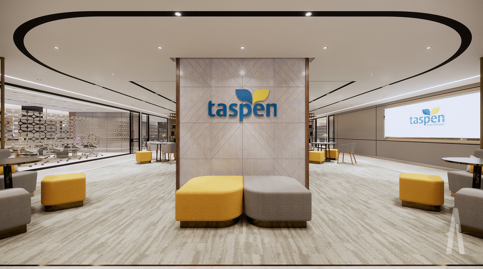 #WorksOfALIEN: PT TASPEN (Persero), 4th Floor