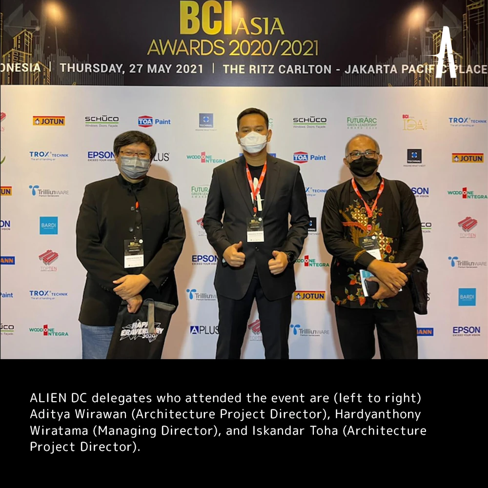 ALIEN DC in BCI Asia's Top 10 Architects Award 2020-2021