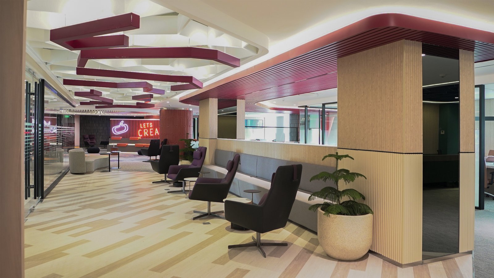 Kelebihan Desain Interior OJK Flexible Office Space (FOS) – Desain Interior OJK: Melangkah Menuju Masa Depan