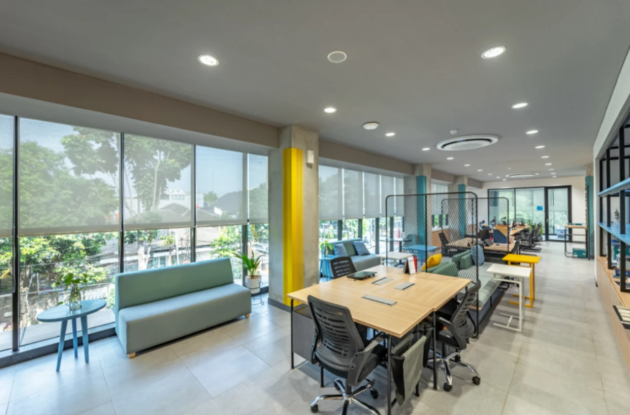 Virama Karya Office. Design by Alien Design Consultant