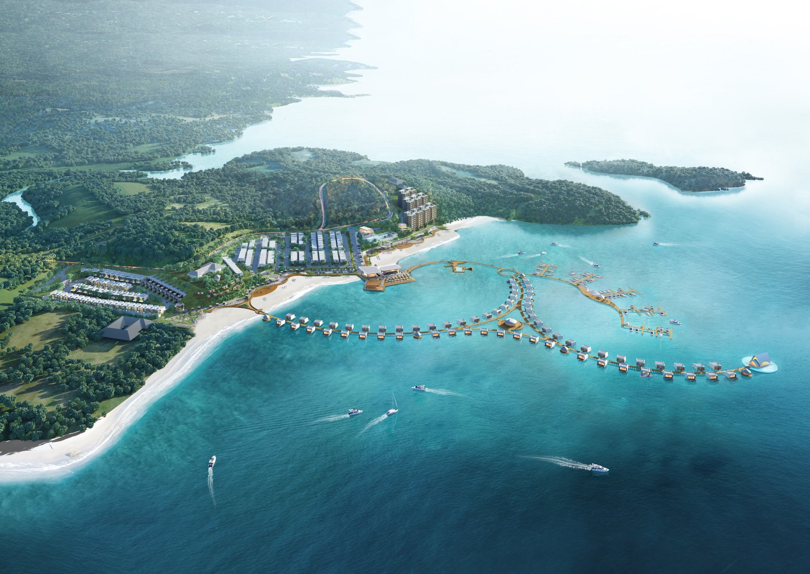Jelajahi Masterplan Arsitektur Beachside di Serenity Central Batam