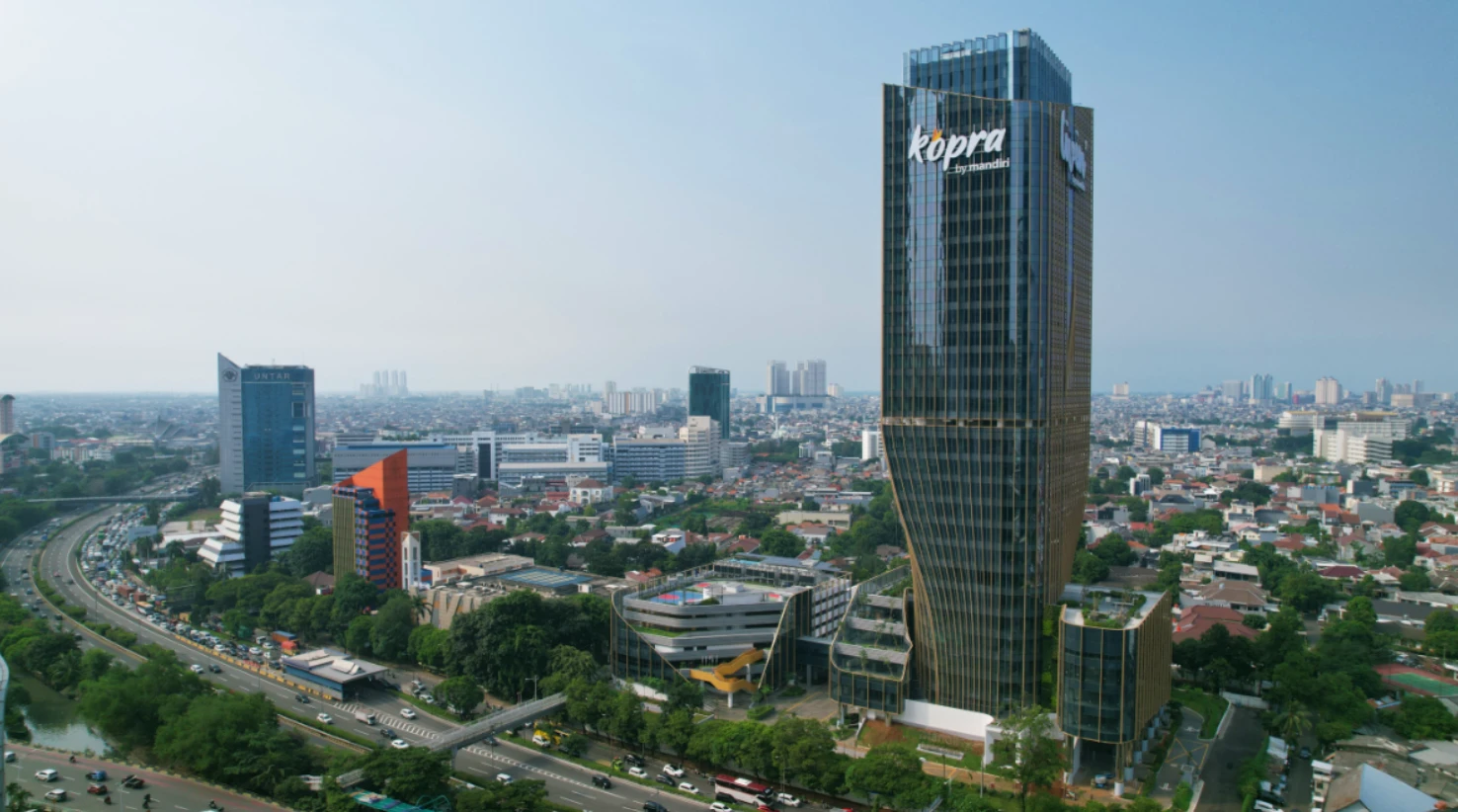 Melihat Lebih Dekat Arsitektur Gedung IT Mandiri di Jakarta