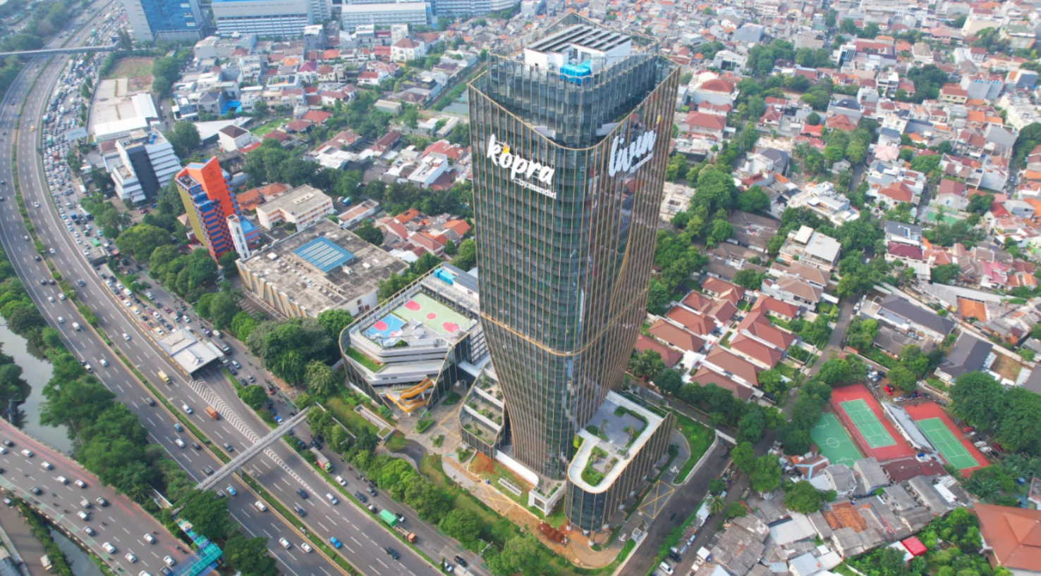 Melihat Lebih Dekat Arsitektur Gedung IT Mandiri di Jakarta
