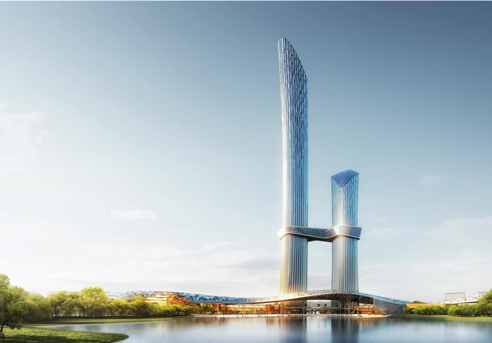 1. BUMN Tower – Karya Alien Design Consultant untuk Ibu Kota Nusantara (IKN)