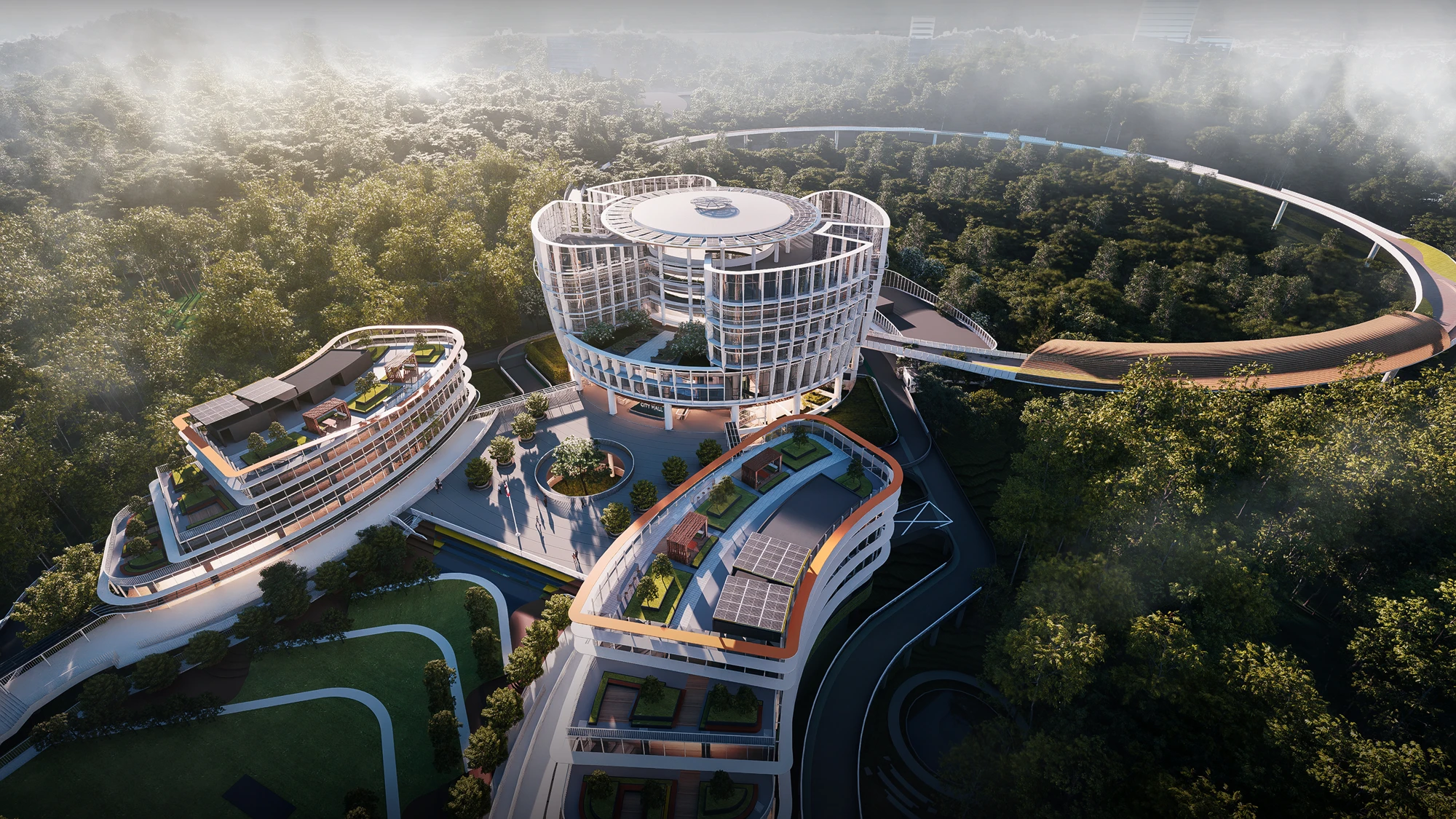 5. Kantor Otorita IKN (DED) – Karya Alien Design Consultant untuk Ibu Kota Nusantara (IKN)