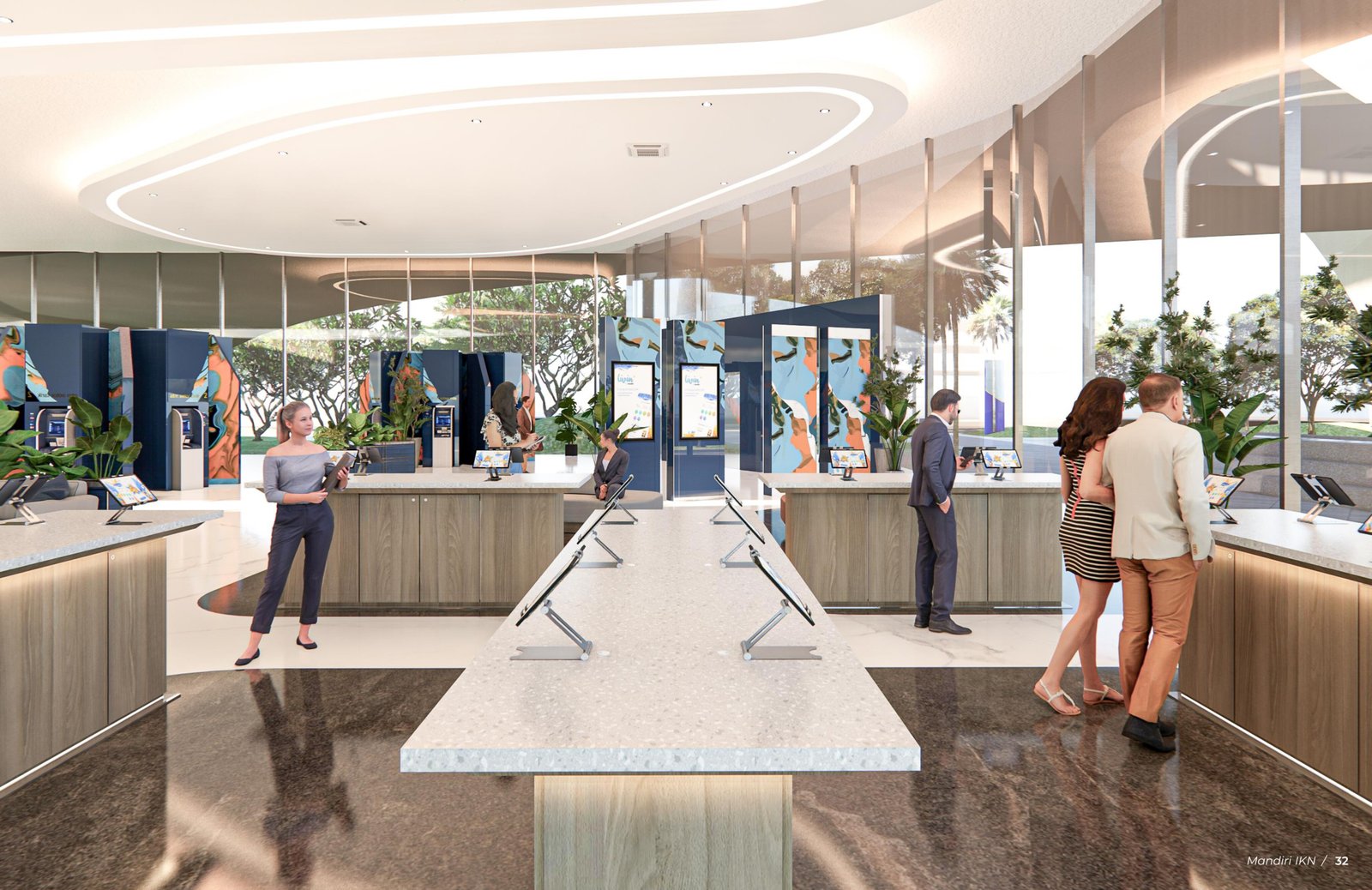 Grounbreaking BTN IKN: Melengkapi Desain Bank Himbara oleh Alien Design Consultant