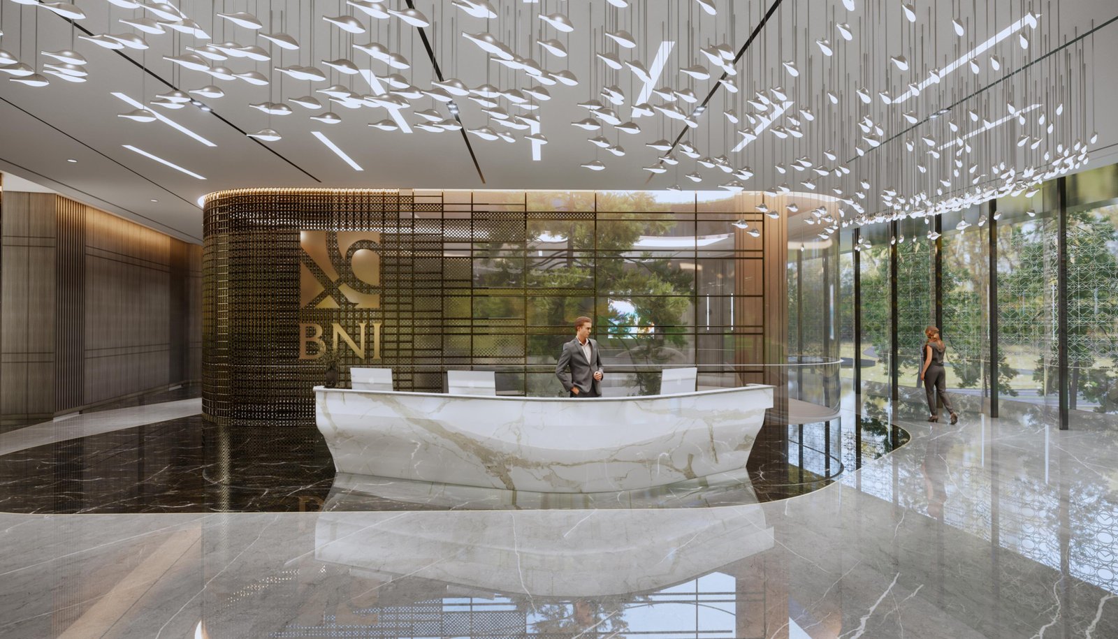 Grounbreaking BTN IKN: Melengkapi Desain Bank Himbara oleh Alien Design Consultant