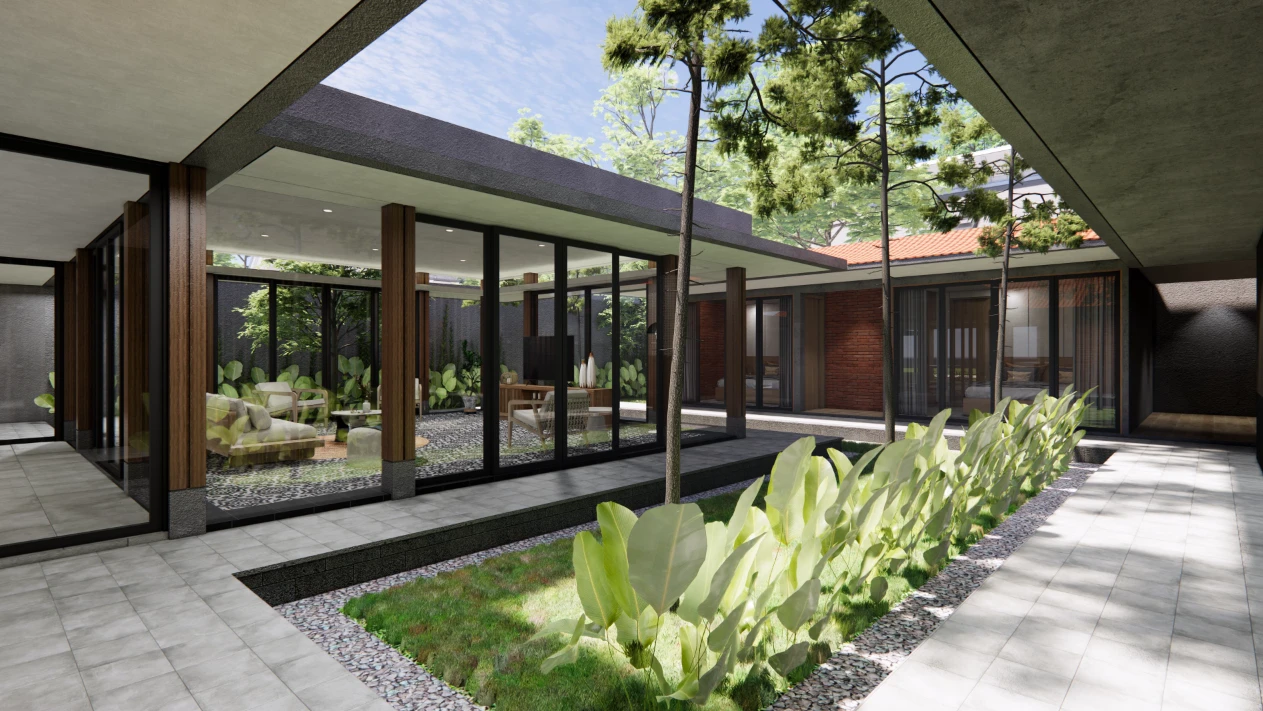Somewhere in The Garden – Arsitektur Villa K di Semarang: Harmoni Alam dan Budaya Jawa