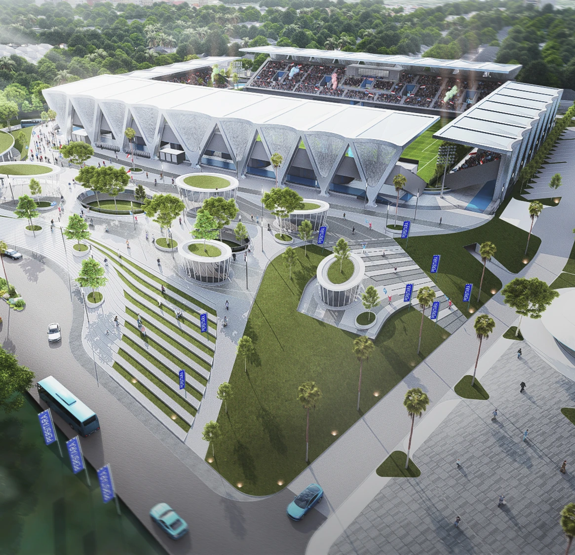 5. Tugu Stadium – Karya Arsitektur Alien Design Consultant untuk Kota Jakarta