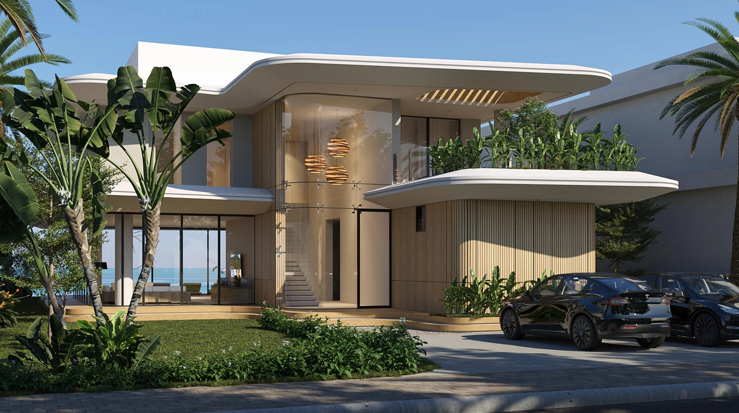 Estetika, Fungsional dan Optimal dengan Kondisi Sekitar – Mengintip Arsitektur Villa Pesisir Pantai Abu Dhabi Karya Alien Design Consultant