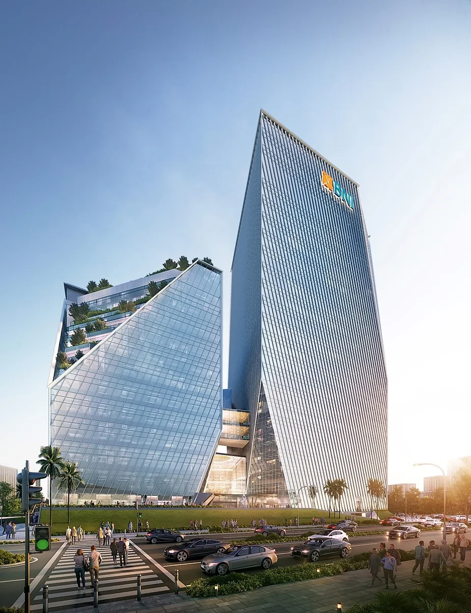 Gedung Ikonik di PIK 2 – BNI PIK 2: Gedung BUMN Green Building LEED Platinum Pertama di Indonesia!