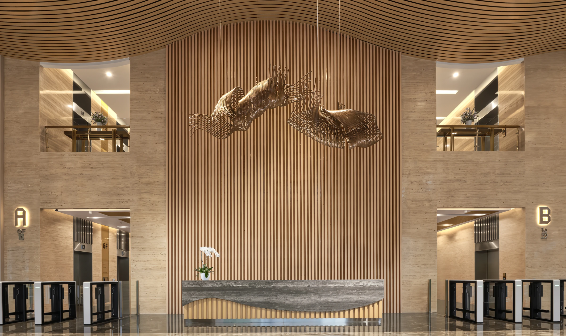 Danareksa Lobby by Alien DC