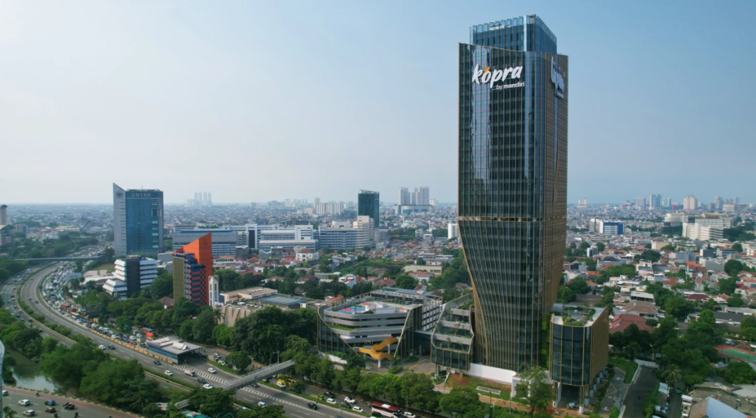 Konsep Arsitektur: Urban Tree – Bank Mandiri Resmikan Mandiri Digital Tower, Karya Arsitektur Alien Design Consultant