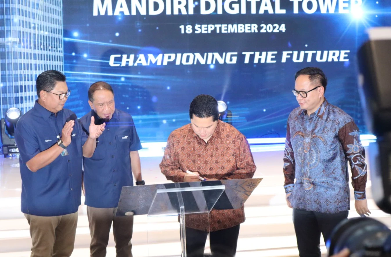 Mandiri Digital Tower: Resmi Beroperasi – Bank Mandiri Resmikan Mandiri Digital Tower, Karya Arsitektur Alien Design Consultant