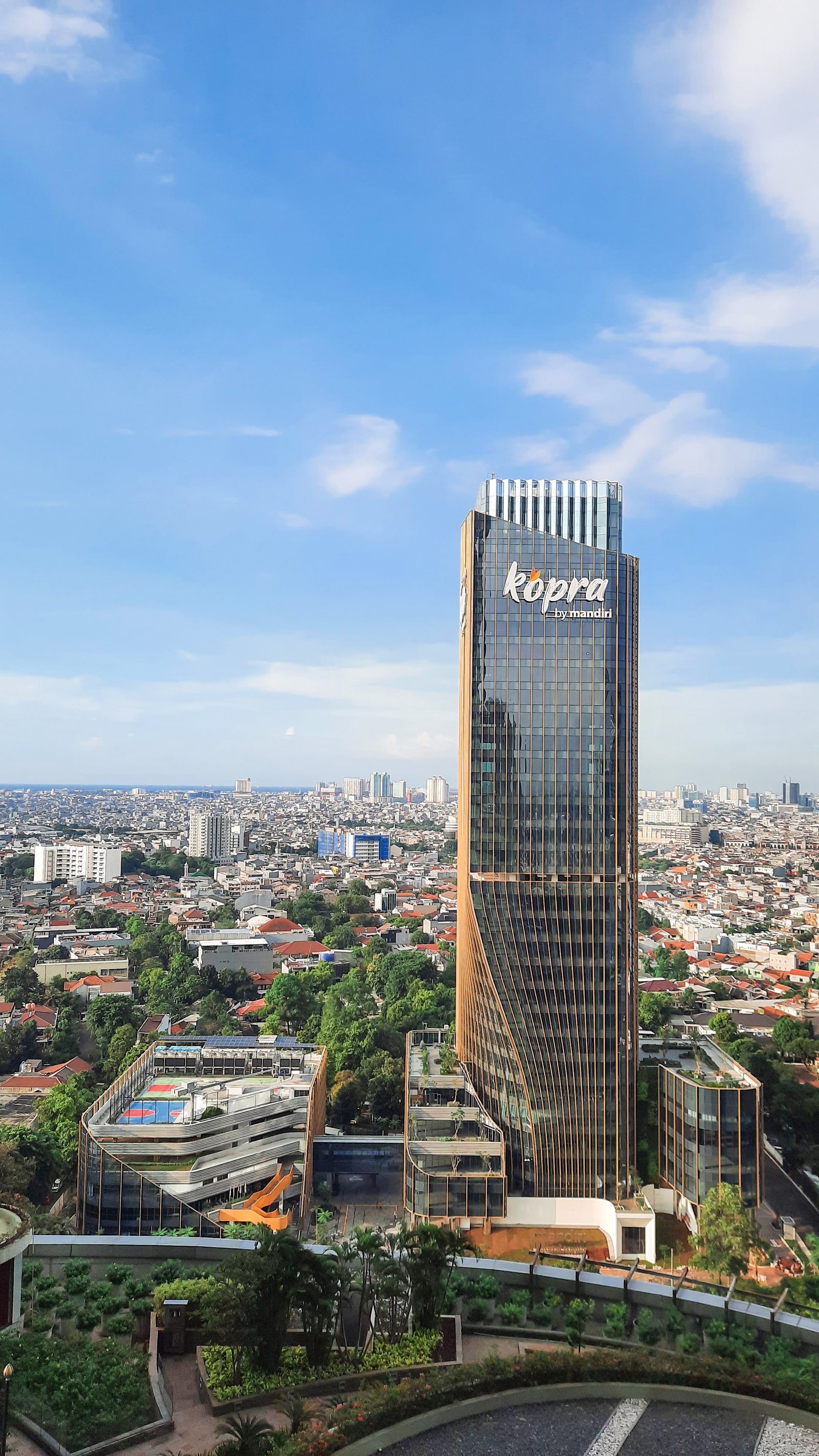 Gedung Hijau dengan Klasifikasi Platinum – Bank Mandiri Resmikan Mandiri Digital Tower, Karya Arsitektur Alien Design Consultant