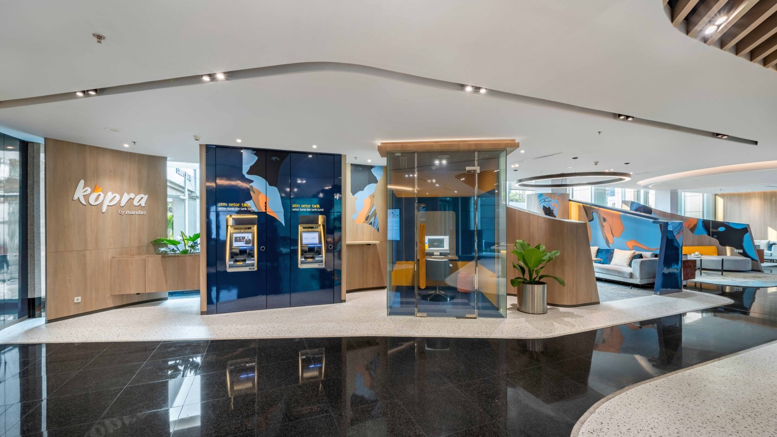 Kelebihan Desain Interior Banking Hall Baru – Wajah Baru Perbankan Indonesia: Transformasi Desain Interior Banking Hall oleh Alien Design