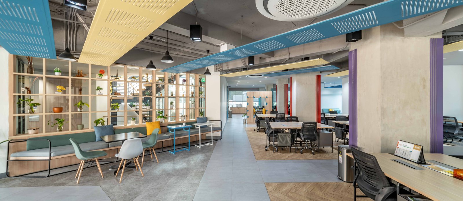 Virama Karya: Kantor BUMN Open Space yang Colorful