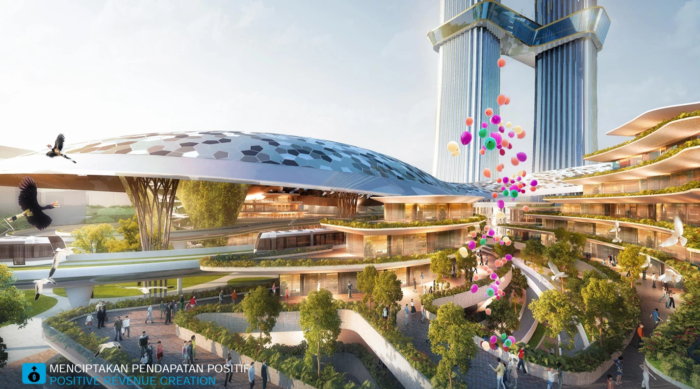 2. Menciptakan Positive Revenue – BUMN Tower IKN: Simbol Kemakmuran dan Inovasi Berkelanjutan