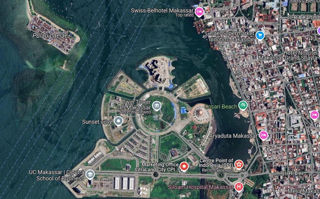 Lokasi Strategis di Kota Makassar – Twin Tower Makassar: Ikon Baru di Kawasan Timur Indonesia