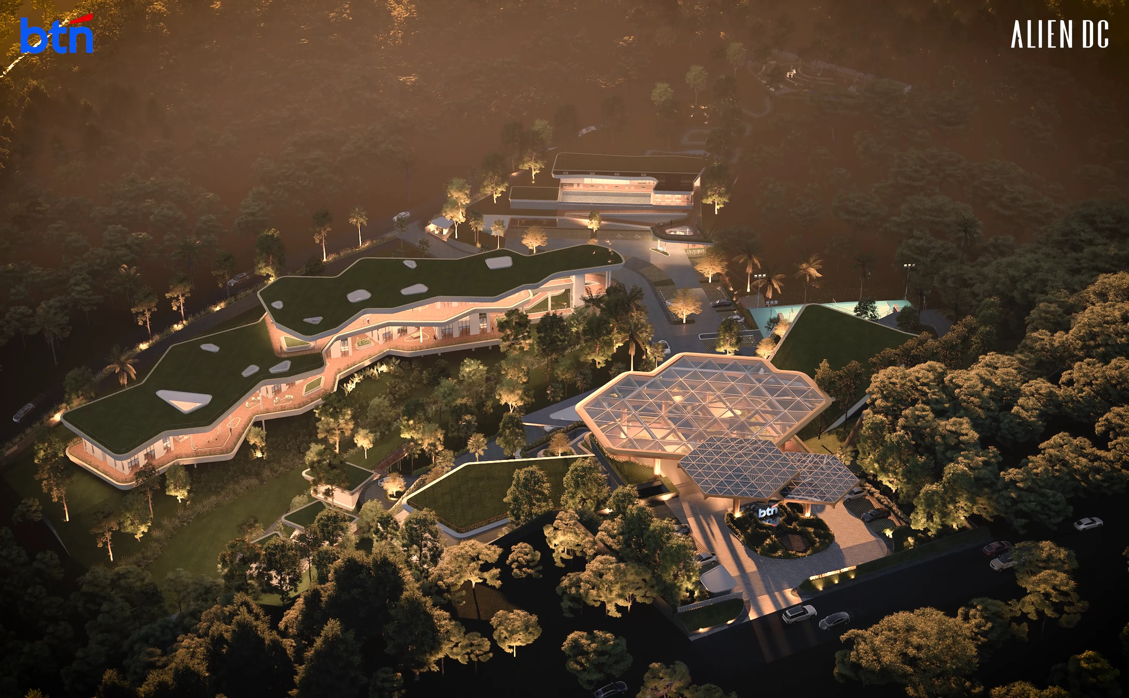 Mencerminkan Enam Nilai Budaya BUMN: AKHLAK – BTN Resmikan Groundbreaking Learning Center di Bandung: Desain Inovatif Karya Alien Design