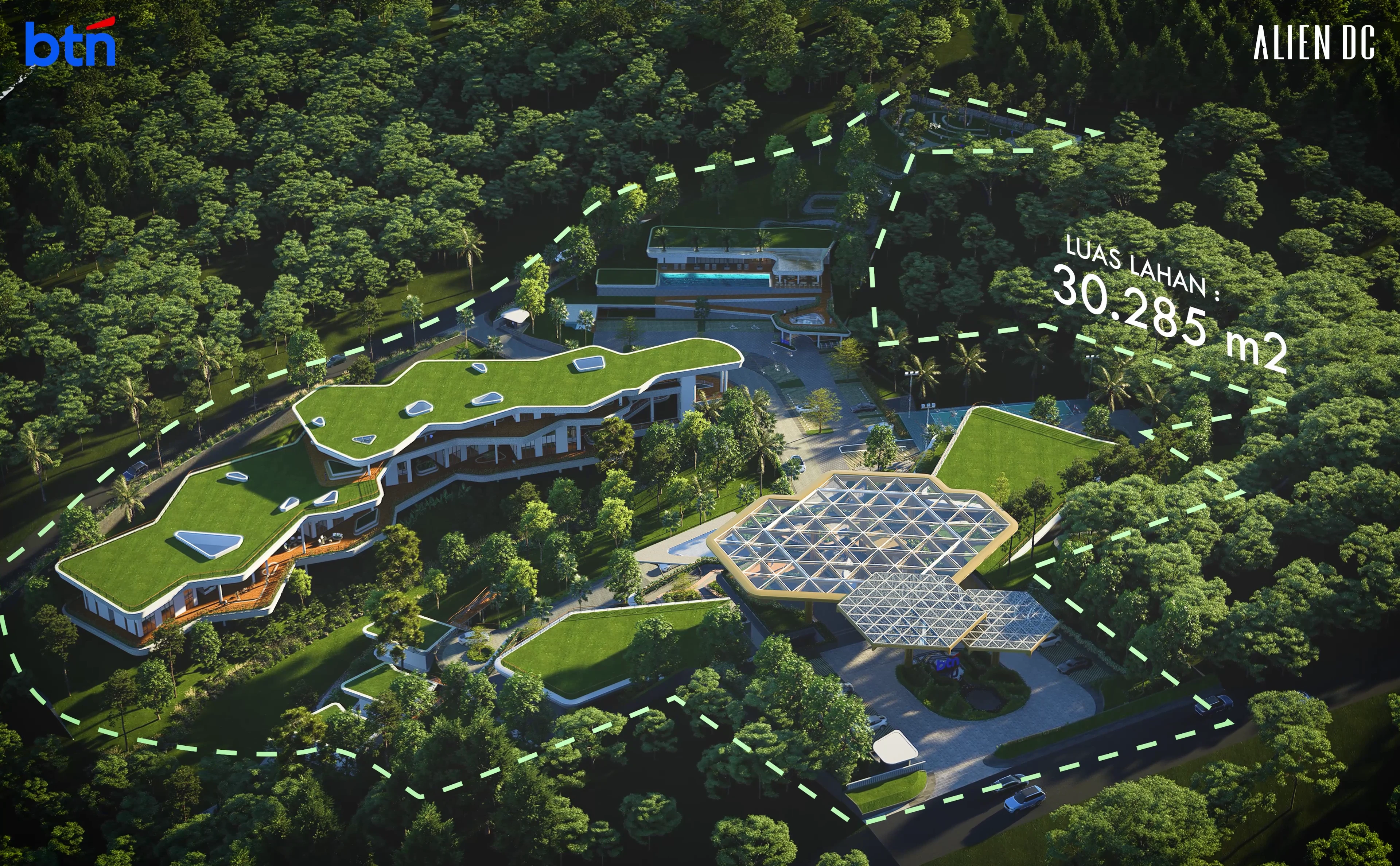 BTN Resmikan Groundbreaking Learning Center di Bandung: Desain Inovatif Karya Alien Design Consultant