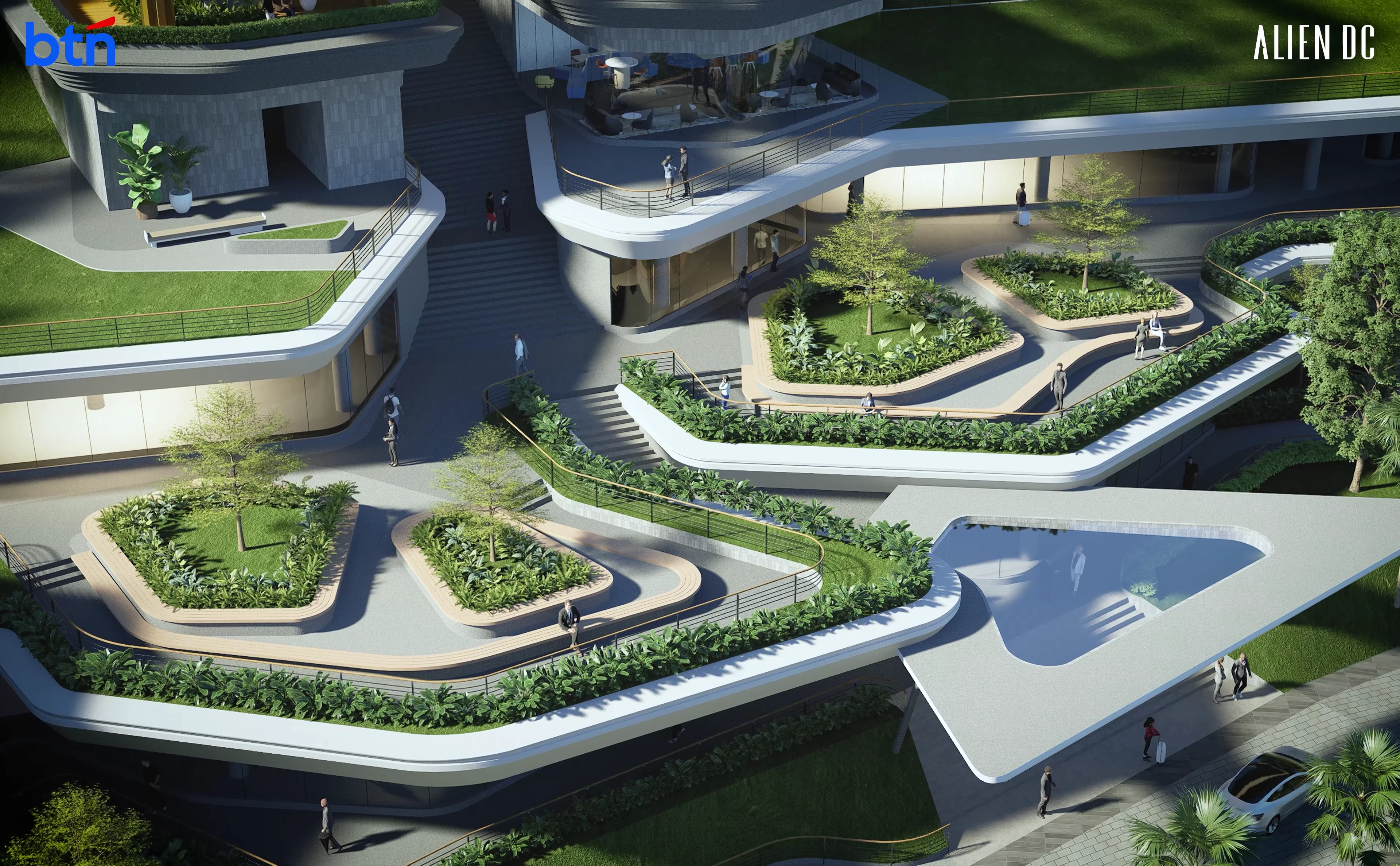 Fasilitas Pembelajaran Modern yang Menyatu dengan Alam – BTN Resmikan Groundbreaking Learning Center di Bandung: Desain Inovatif Karya