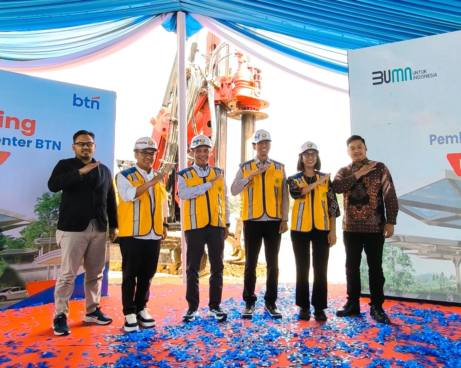 BTN Resmikan Groundbreaking Learning Center di Bandung: Desain Inovatif Karya Alien Design Consultant