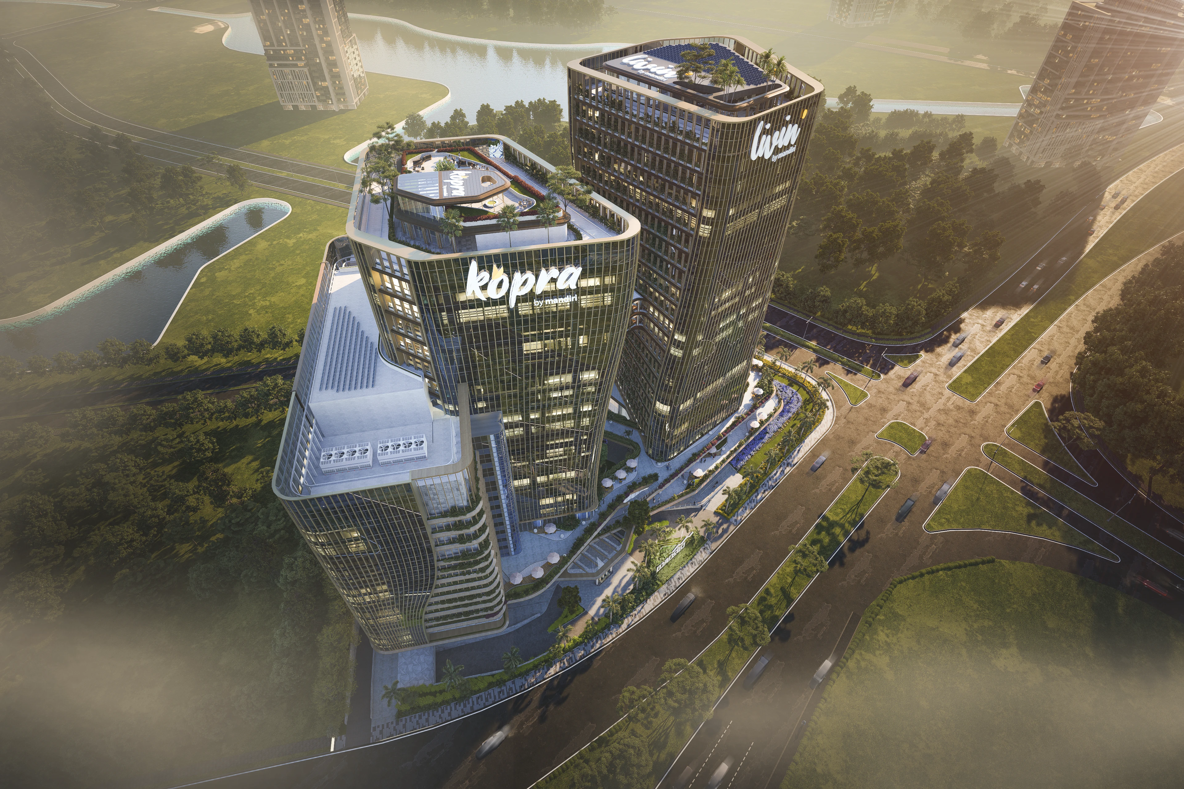 Ikuti Perkembangan Mandiri Financial Center! – Mandiri Financial Center: Arsitektur Inovatif di Kota Mandiri PIK 2