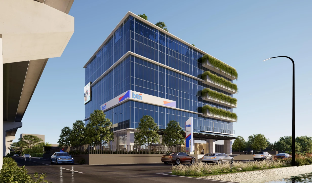 Dua Proyek Alien DC untuk Kantor Cabang Baru Bank BTN di Jakarta – Groundbreaking Kantor Cabang Baru Bank BTN (BBTN): Futuristik dan