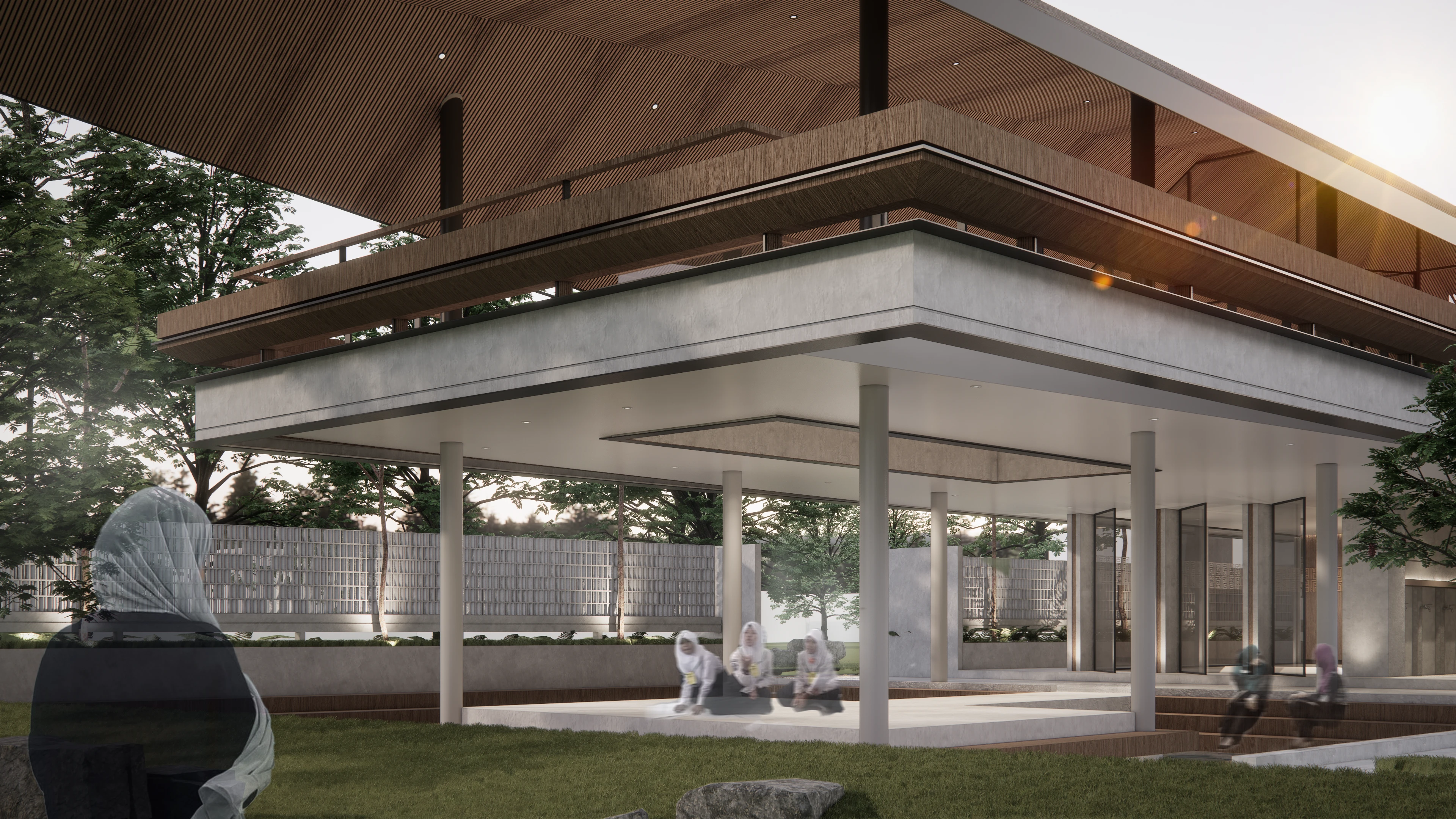Integrasi Lanskap – Inovasi Arsitektur Berkelanjutan di Masjid Al-Burhani