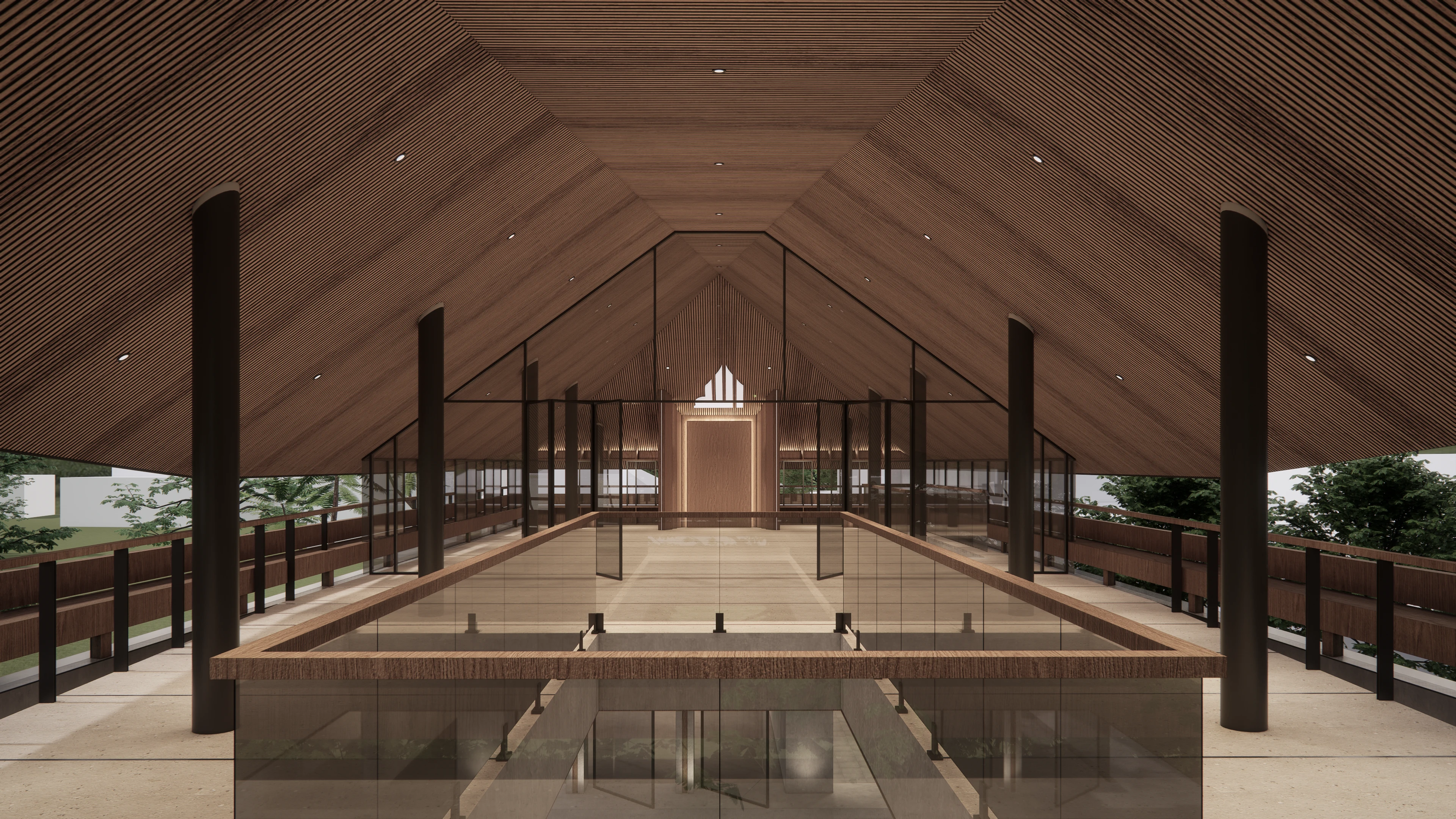 Integrasi Lanskap – Inovasi Arsitektur Berkelanjutan di Masjid Al-Burhani