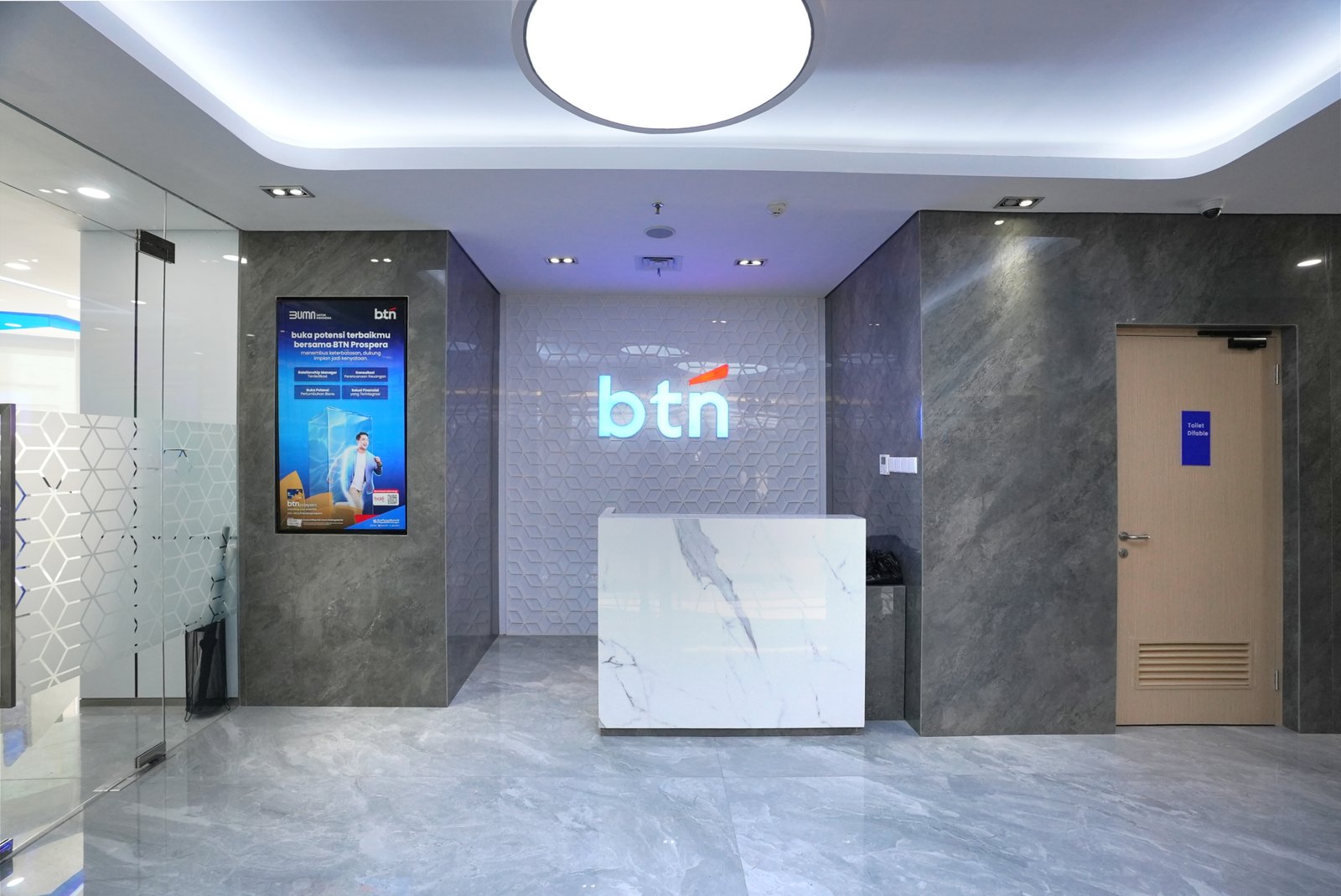 Transformasi Interior Bank BTN Buah Batu Bandung: Desain Modern yang Fungsional