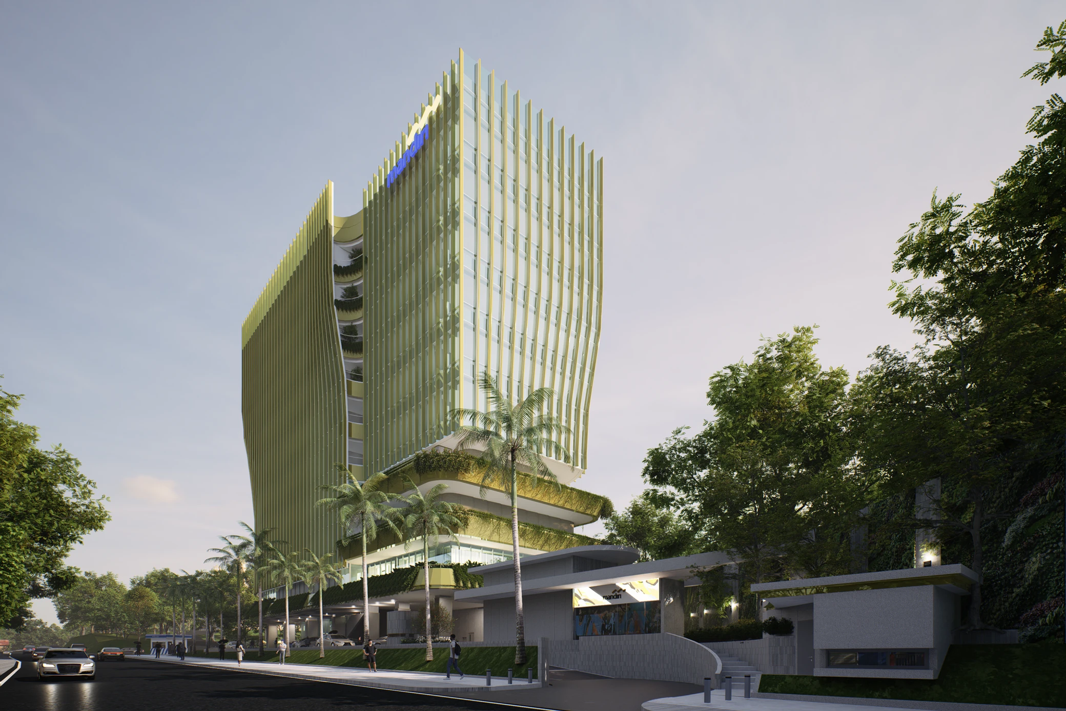 Groundbreaking of Mandiri Kendari Building: An Iconic Architectural Work by Alien Design Consultant