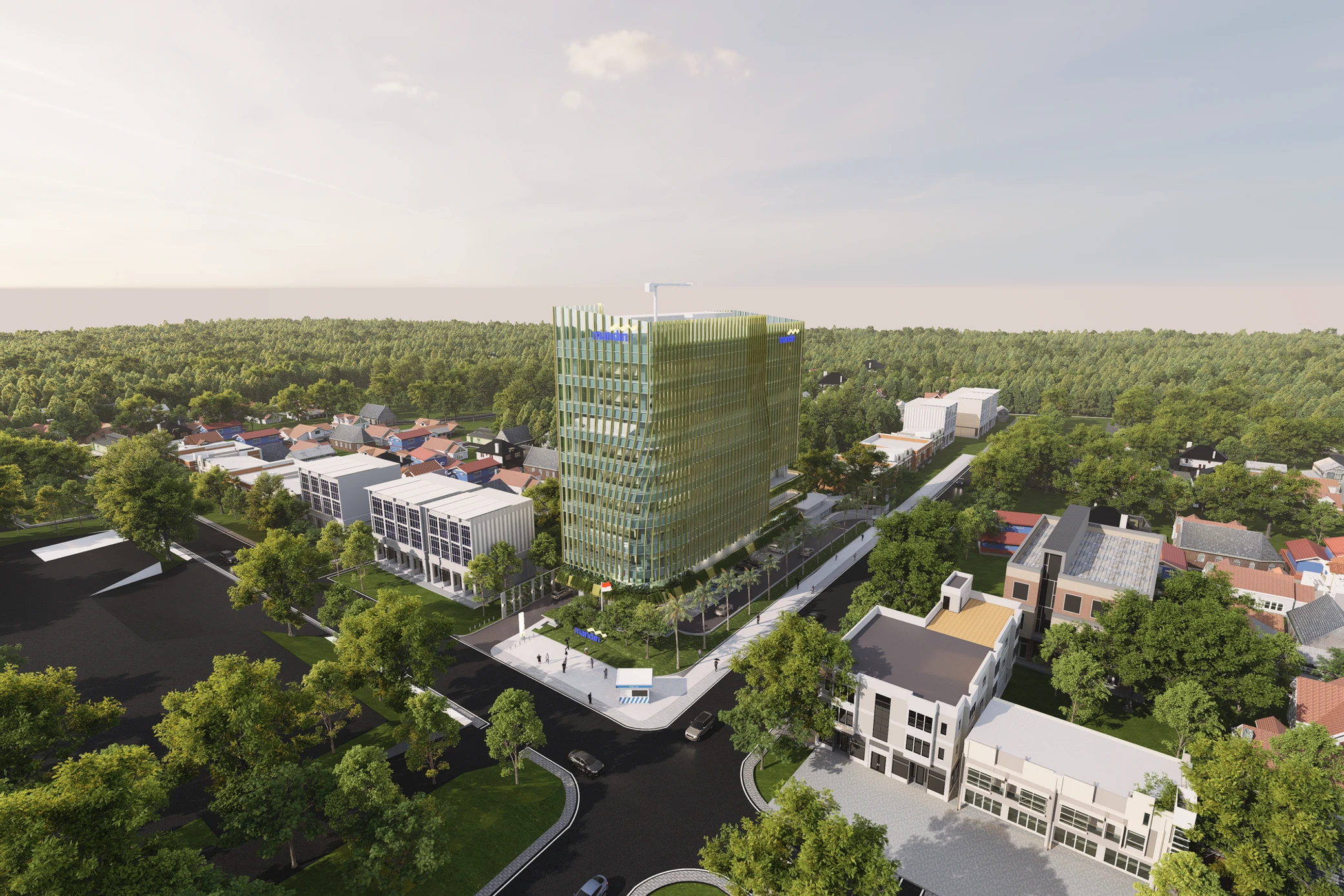Groundbreaking Gedung Mandiri Kendari: Arsitektur Ikonik Karya Alien Design Consultant