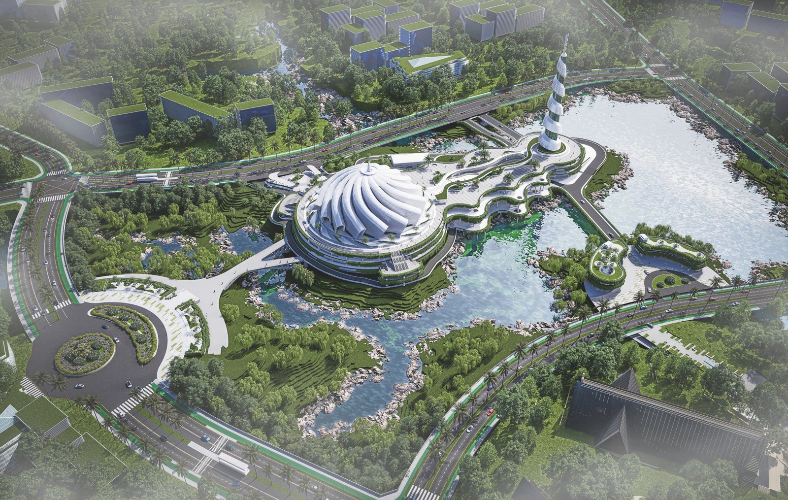Penerapan Prinsip Desain Modern dan Spiritualitas – Masjid Negara IKN: Harmoni Spiritualitas, Arsitektur, dan Teknologi
