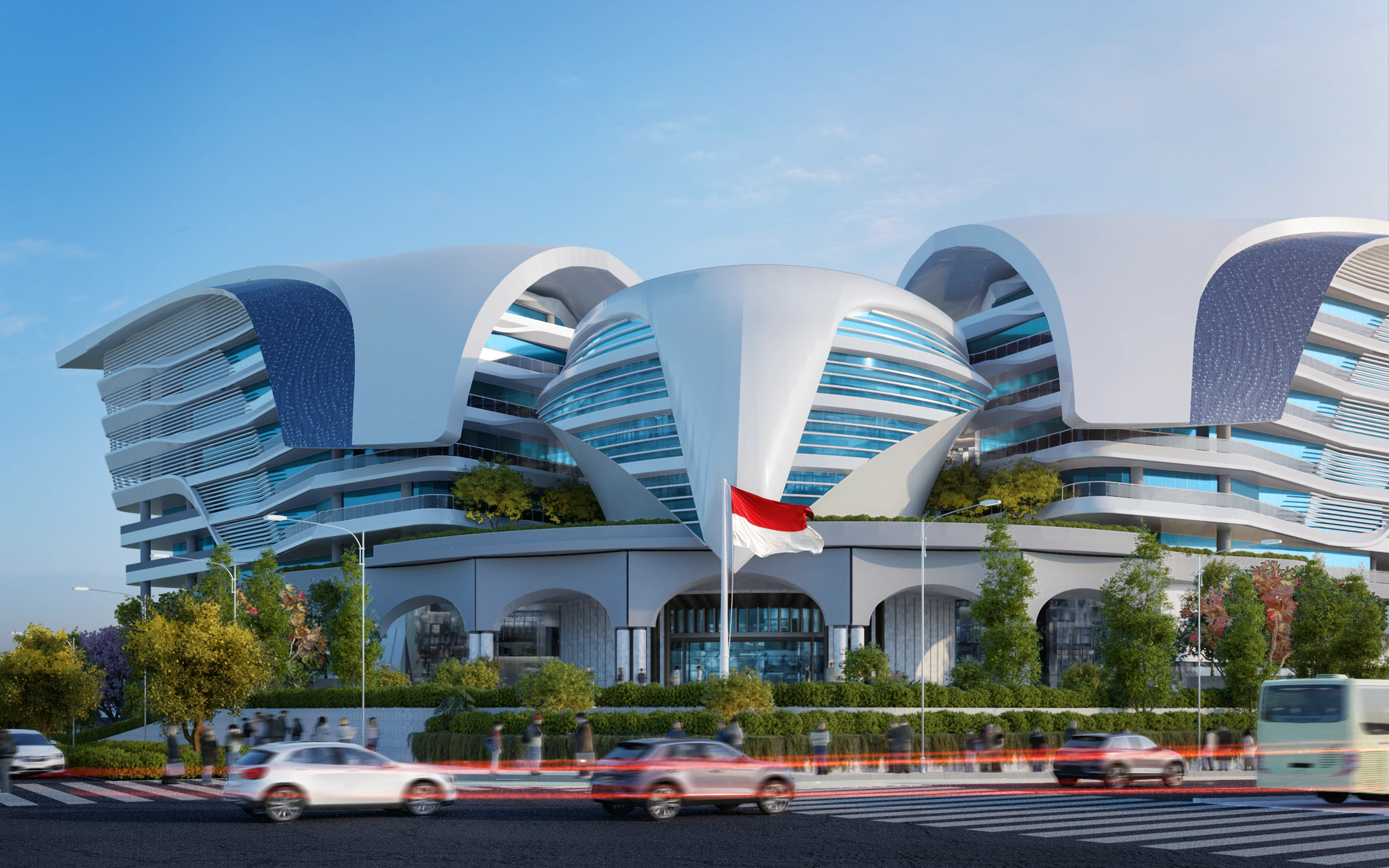 Tiga Tahap Pembangunan – Arsitektur dengan Konsep Garuda di Gedung Bank Indonesia Ibu Kota Nusantara