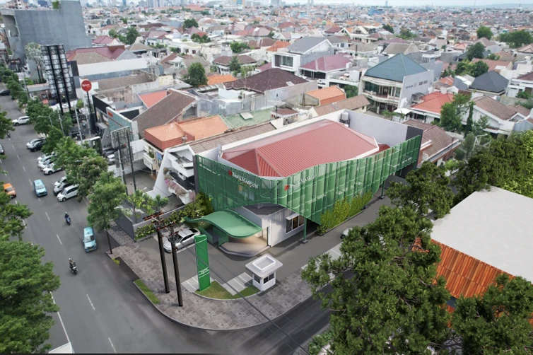 Fungsional dan Terintegrasi – Wajah Baru Arsitektur Bank Maspion Surabaya: Ikonik, Modern, dan Berkelanjutan