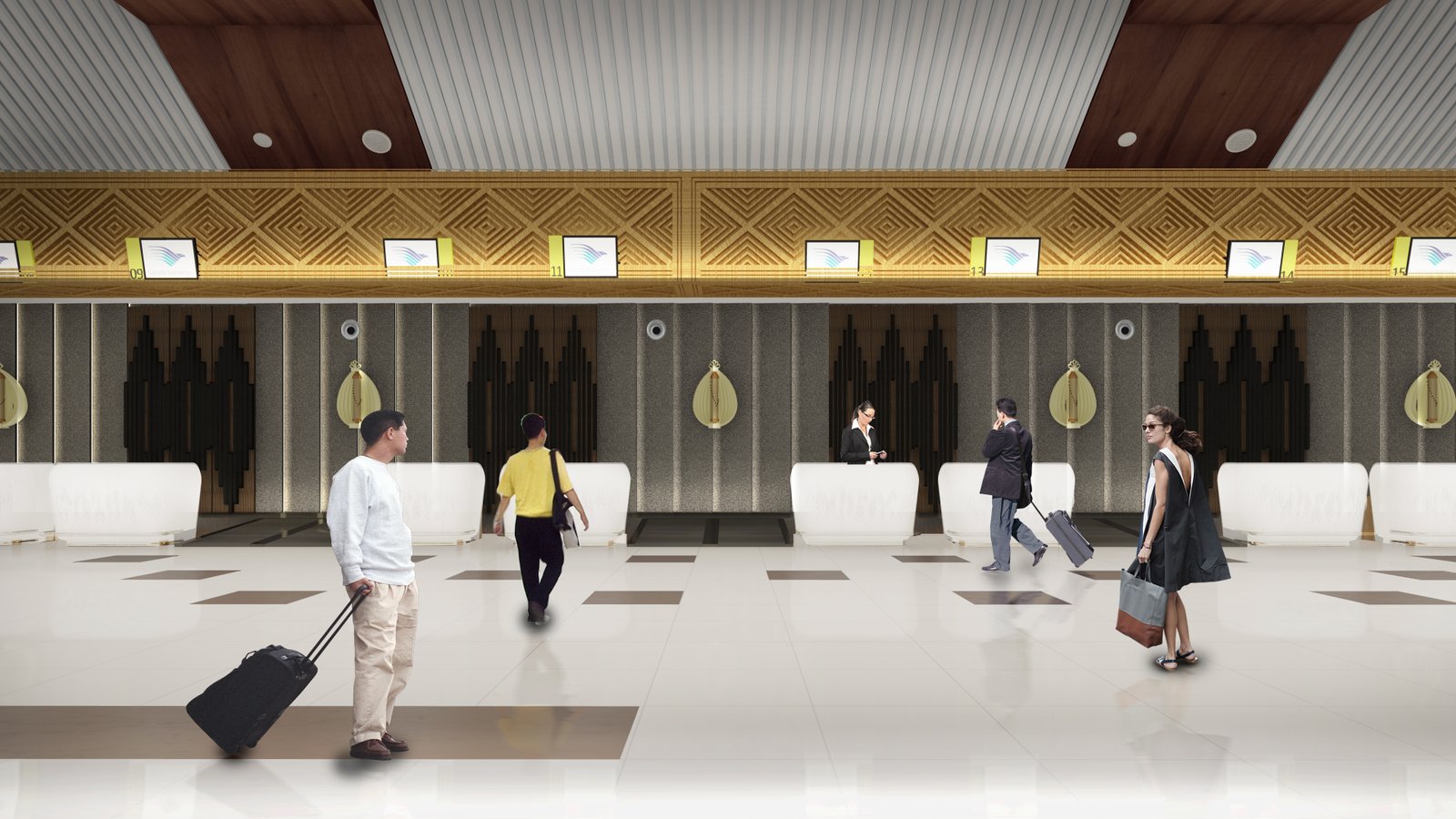 Sasando sebagai Ruh Ruang Interior – Bandara Kaya Budaya: Menyusuri Keindahan Arsitektur El Tari Kupang Airport