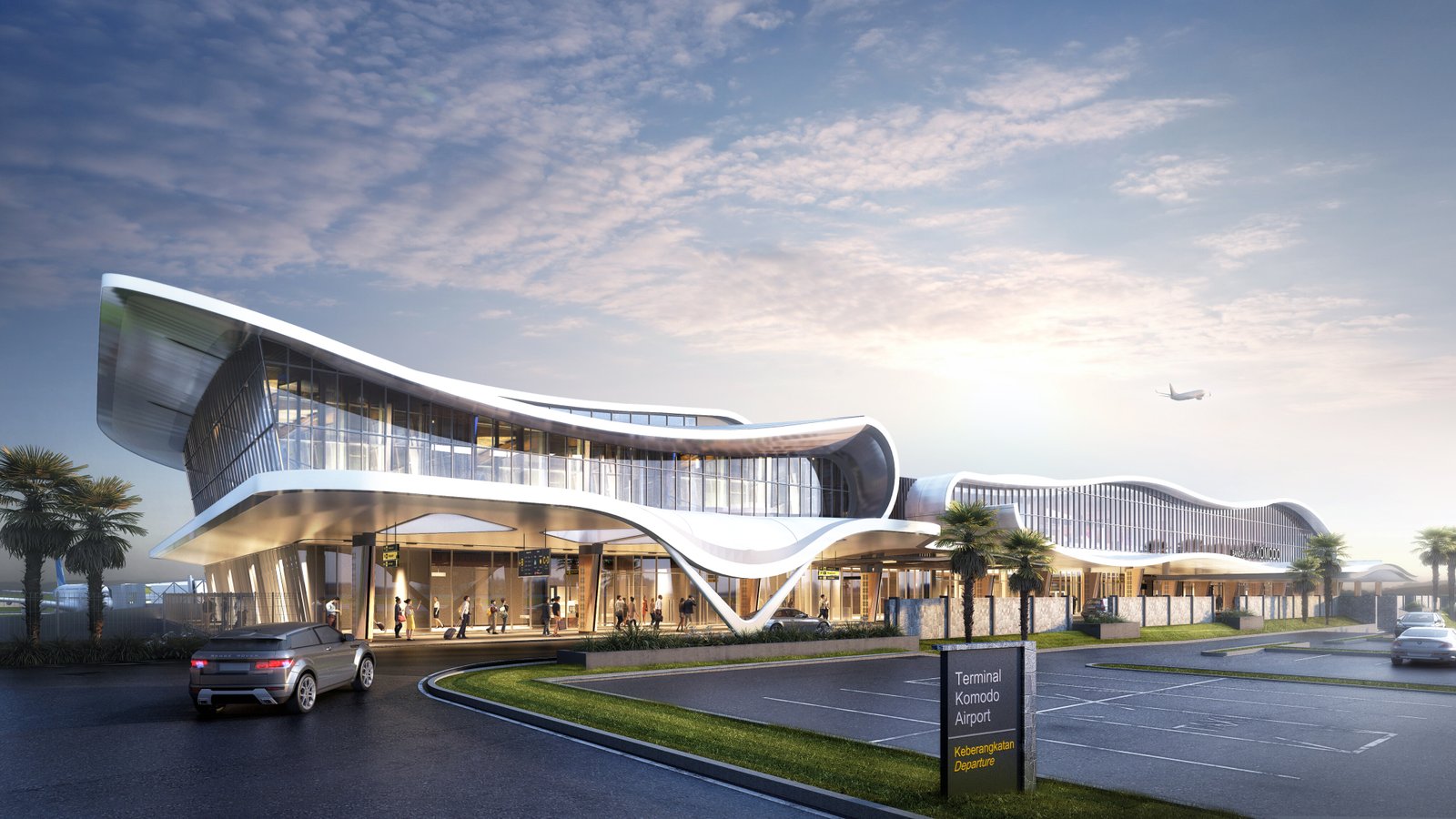 Arsitektur Bandara Komodo: Inspirasi dari Rumah Adat Waerebo & Komodo