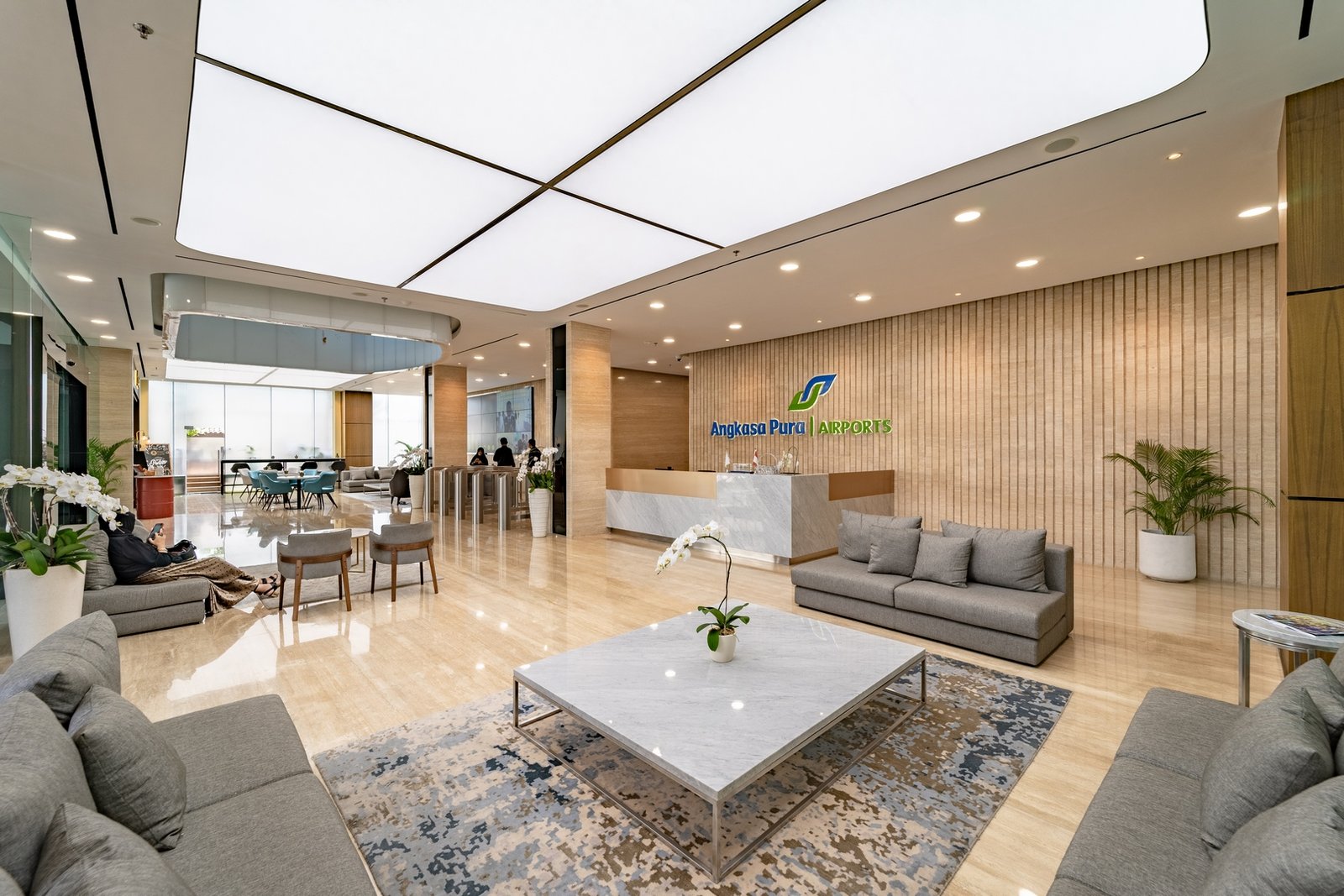 Lobby Angkasa Pura I - Design by ALIEN DC