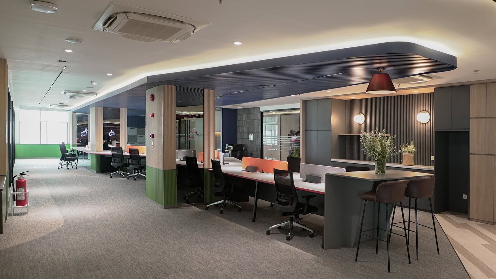 OJK FOS Non-Dedicated Desk Design by ALIEN DC