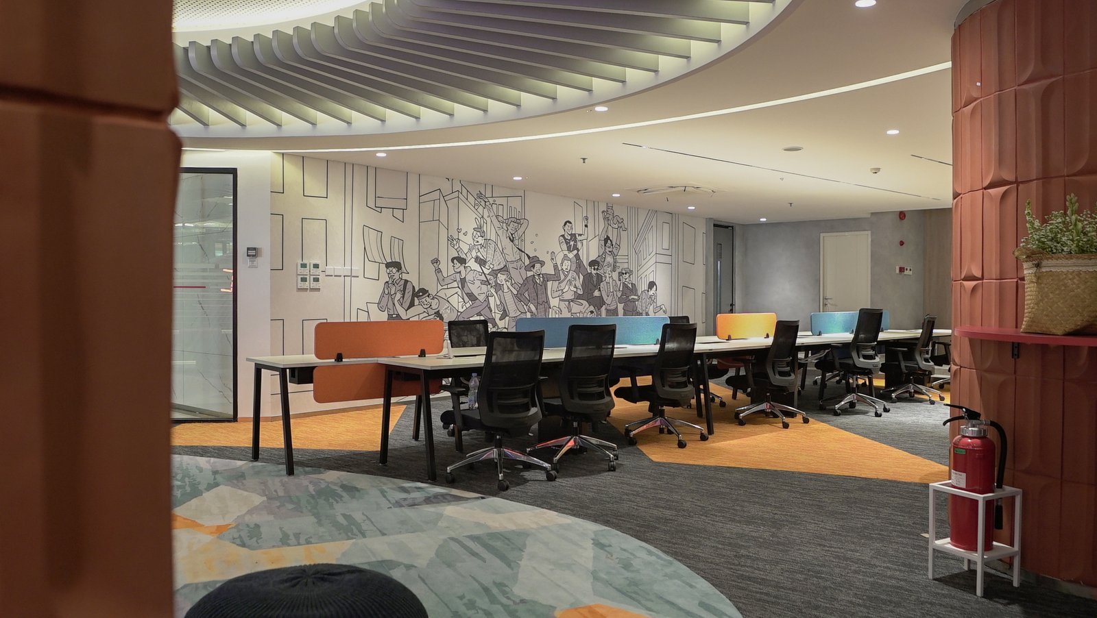 Pencahayaan Sirkadian: Inovasi Desain Interior Kantor OJK yang Mendorong Produktivitas