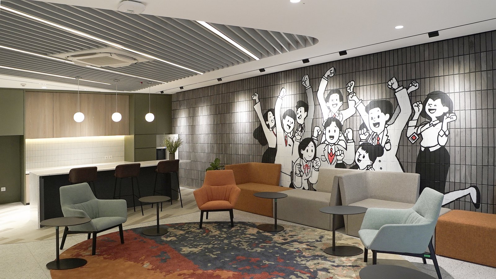 Pantry & Area Santai, Design by Alien DC